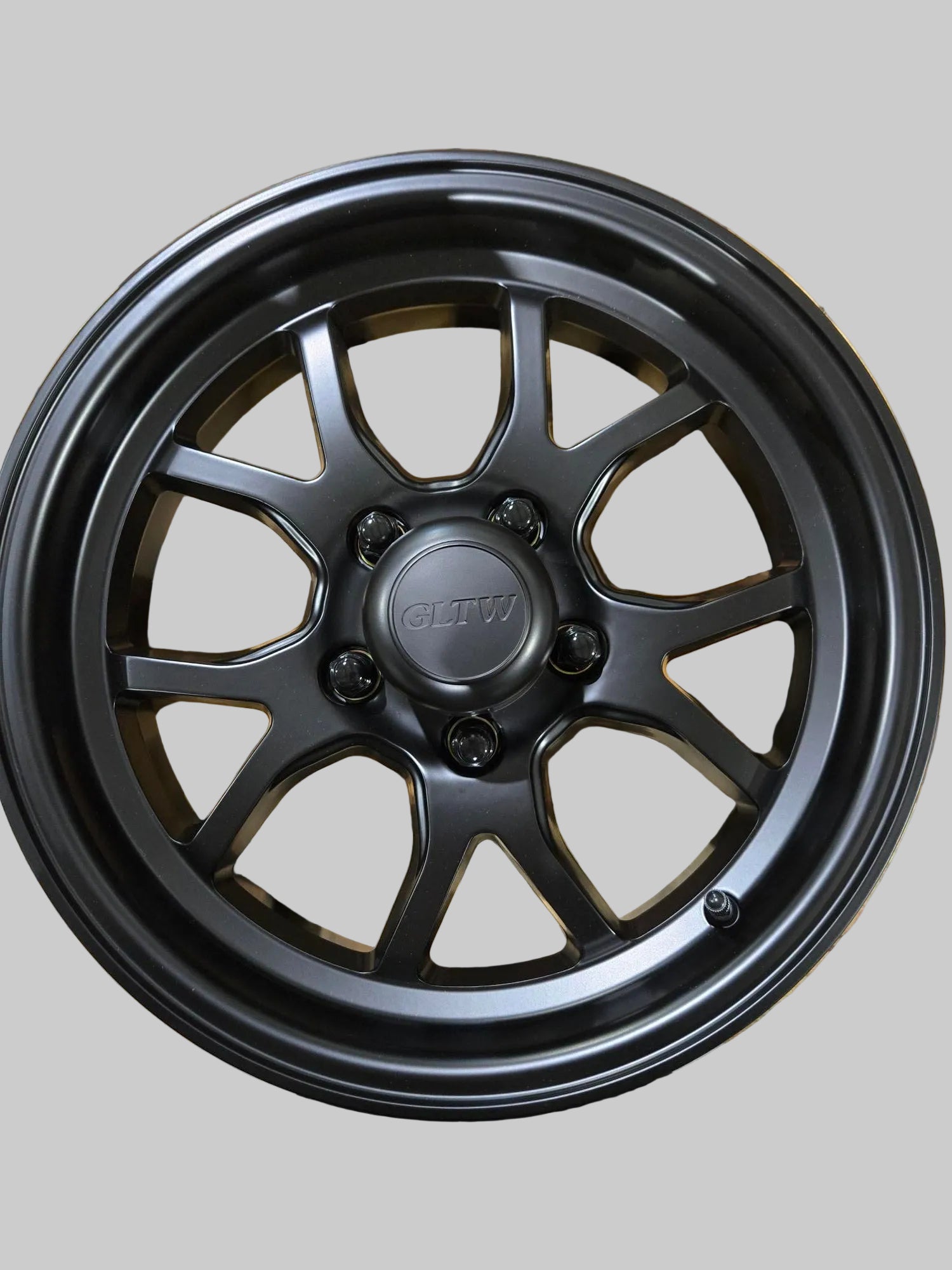 5 bolt Black Aluminum Wheels