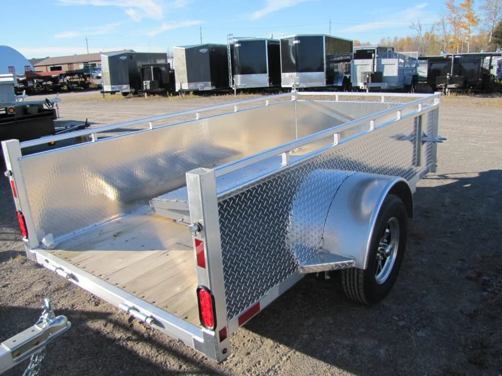 Single Axle Utility Trailer, 22"High Side (3500LBS)