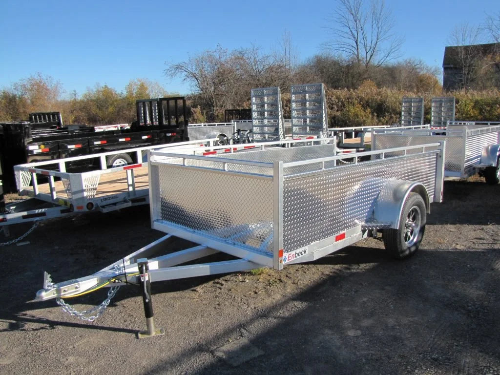 Single Axle Utility Trailer, 22"High Side (3500LBS)