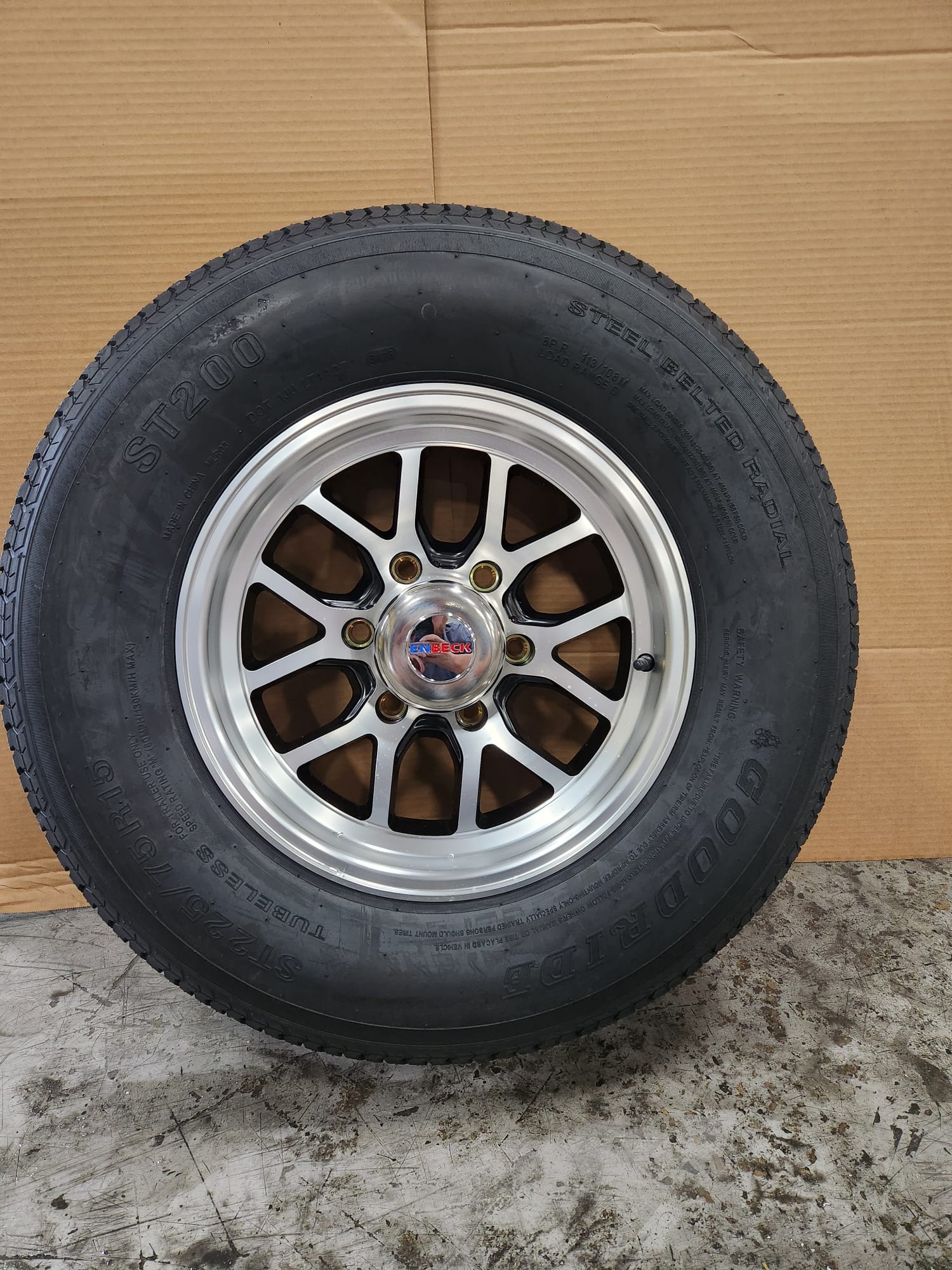 Spare Wheel Aluminum - 6 Bolt