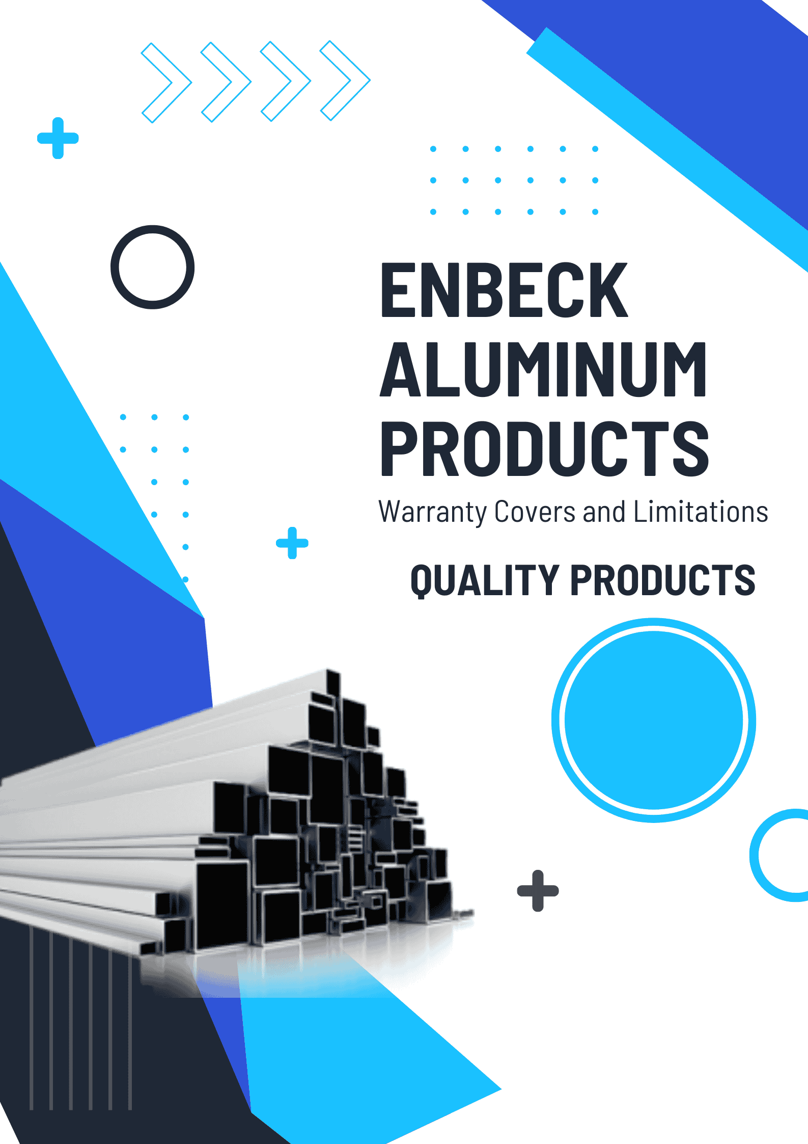 Enbeck Aluminum Products warranty