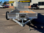 Single Axle Utility Trailer, 11" Closed Side (3500LBS)