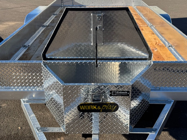 Single Axle Utility Trailer, 11" Closed Side (3500LBS)