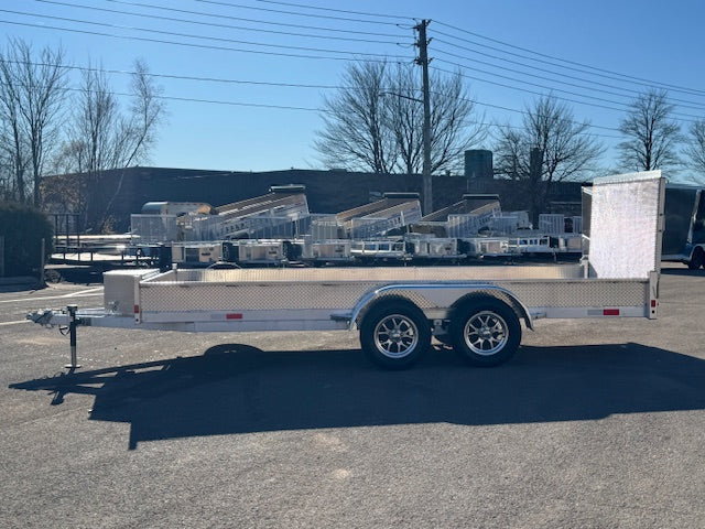 Tandem Axle Side Loader, 11" Closed Side