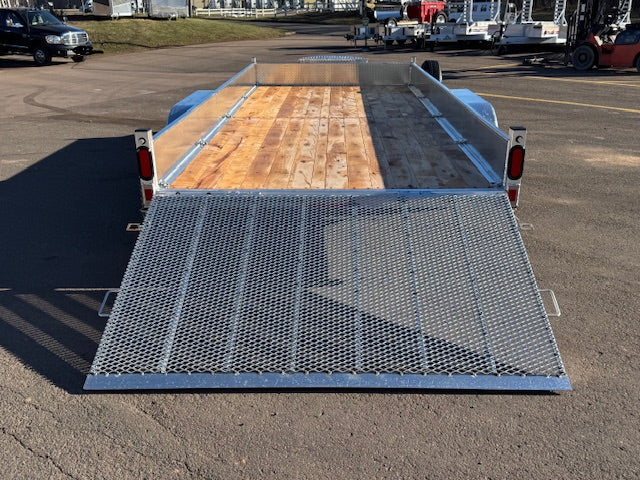 Tandem Axle Side Loader, 11" Closed Side