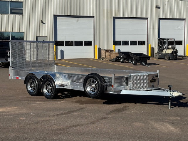 Single Axle Utility Trailer, 11" Closed Side (3500LBS)