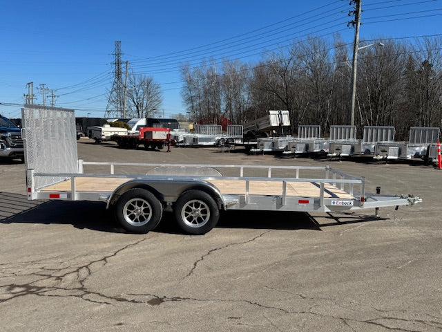 Tandem Axle Landscape Utility Trailer, 11" Open Side (3500LBS)