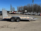 Tandem Axle Landscape Utility Trailer, 11" Open Side (3500LBS)