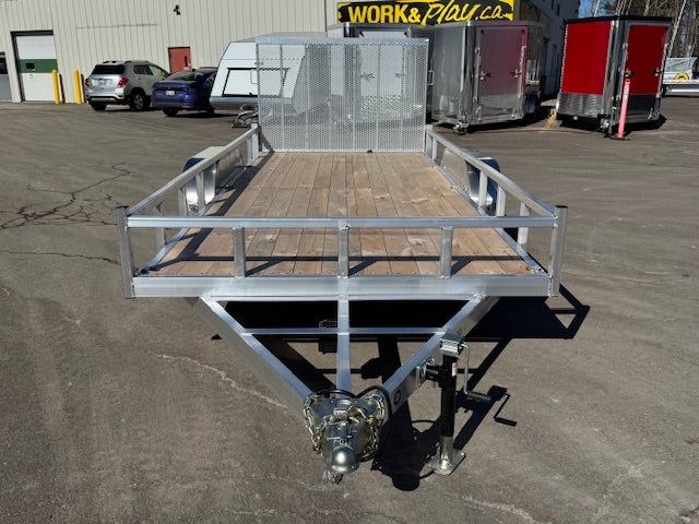 Tandem Axle Landscape Utility Trailer, 11" Open Side (3500LBS)