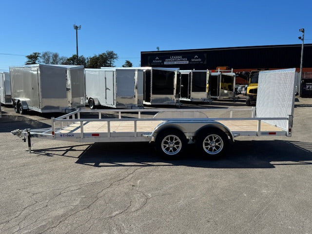 Tandem Axle Landscape Utility Trailer, 11" Open Side (3500LBS)