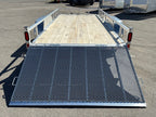 Tandem Axle Landscape Utility Trailer, 11" Open Side (3500LBS)