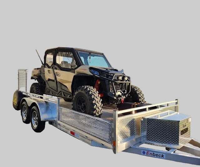 Tandem Axle Double Side Loader, 11" Sides