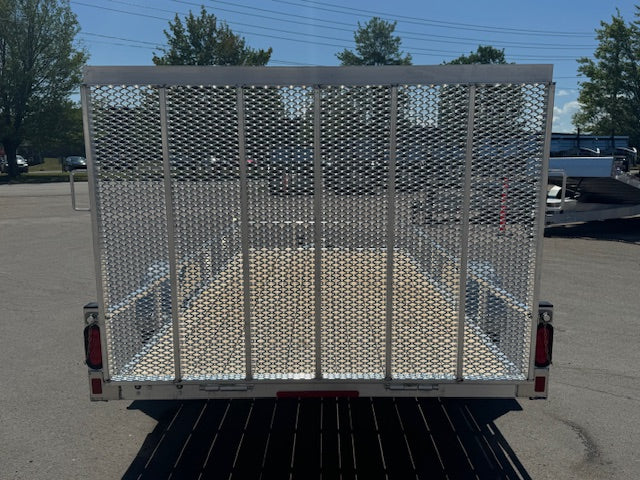 Single Axle Utility Trailer, 11" Open Side (3500LBS)