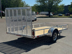 Single Axle Utility Trailer, 11" Open Side (3500LBS)