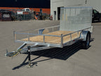 Single Axle Utility Trailer, 11" Open Side (3500LBS)