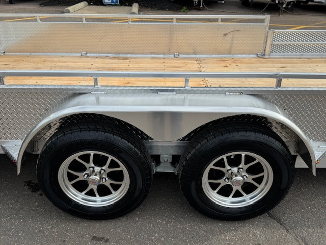 Tandem Axle Double Side Loader, 11" Sides