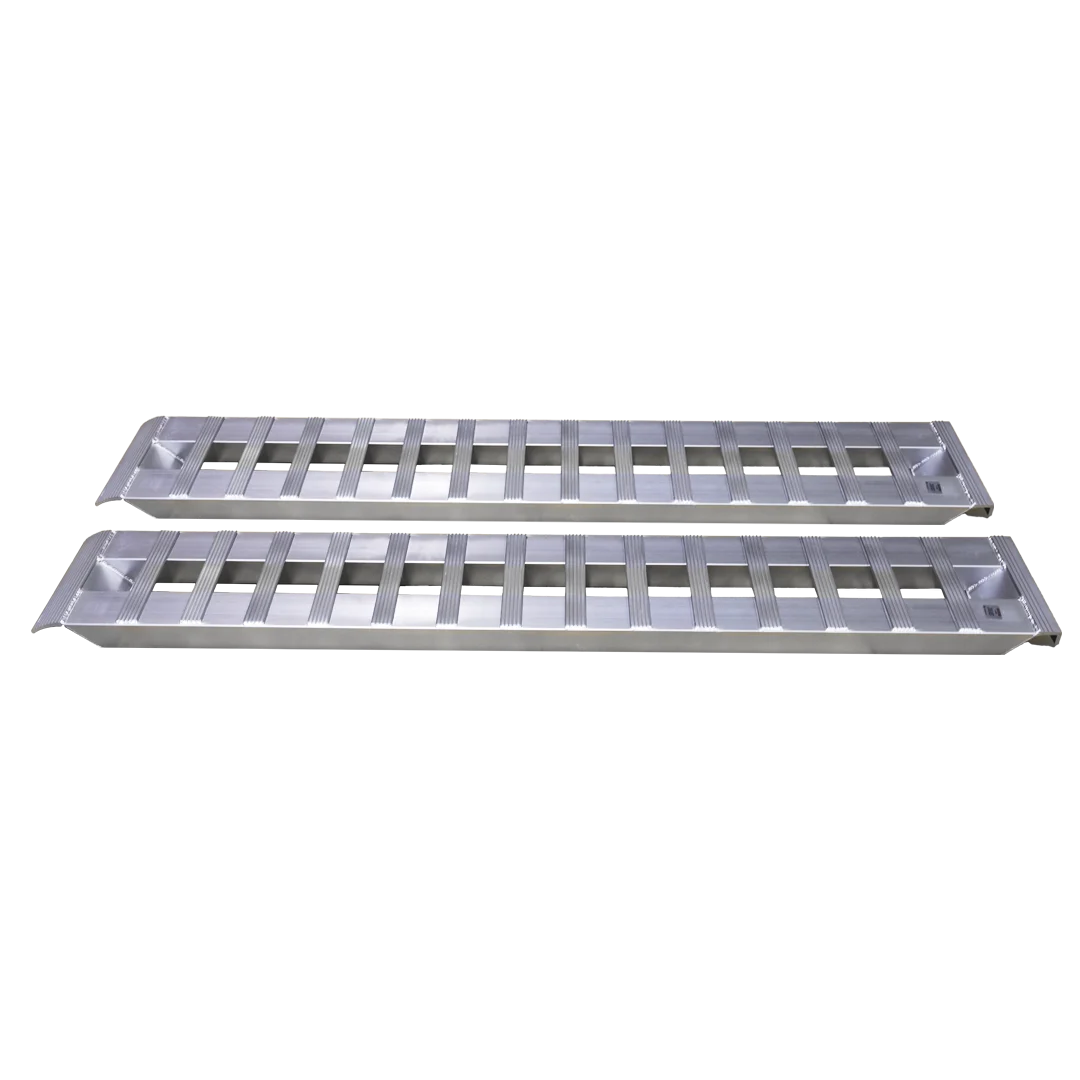 Aluminum 72'' Dump Ramps 3k Rating