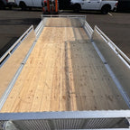 Single Axle Double Side Loader, 15'' Sides