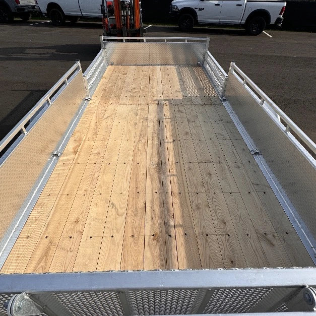 Single Axle Double Side Loader, 11'' Side