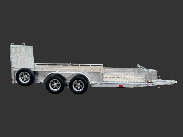 Tandem Axle Double Side Loader, 11" Sides