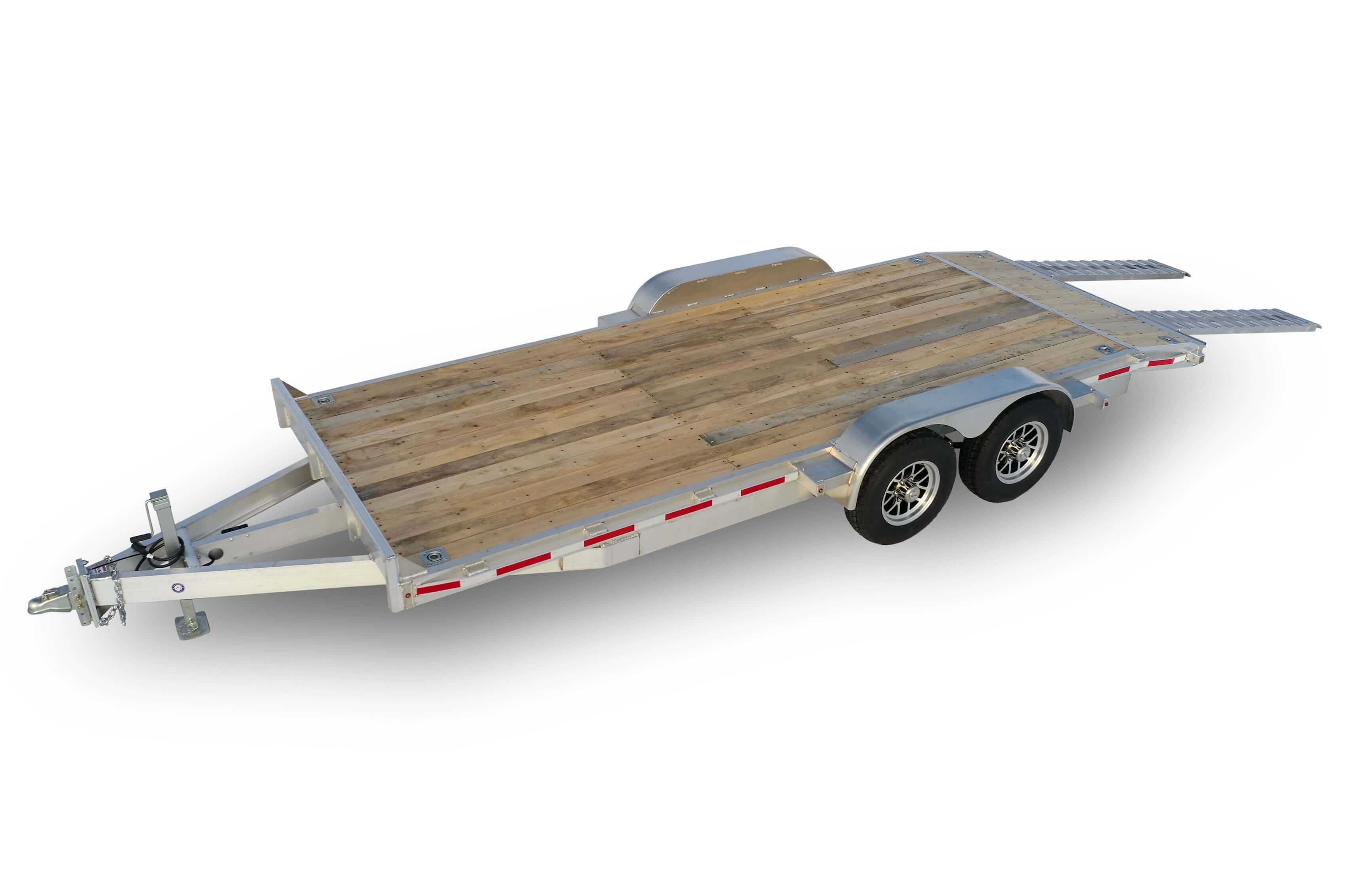 Tandem car hauler trailer fenders.