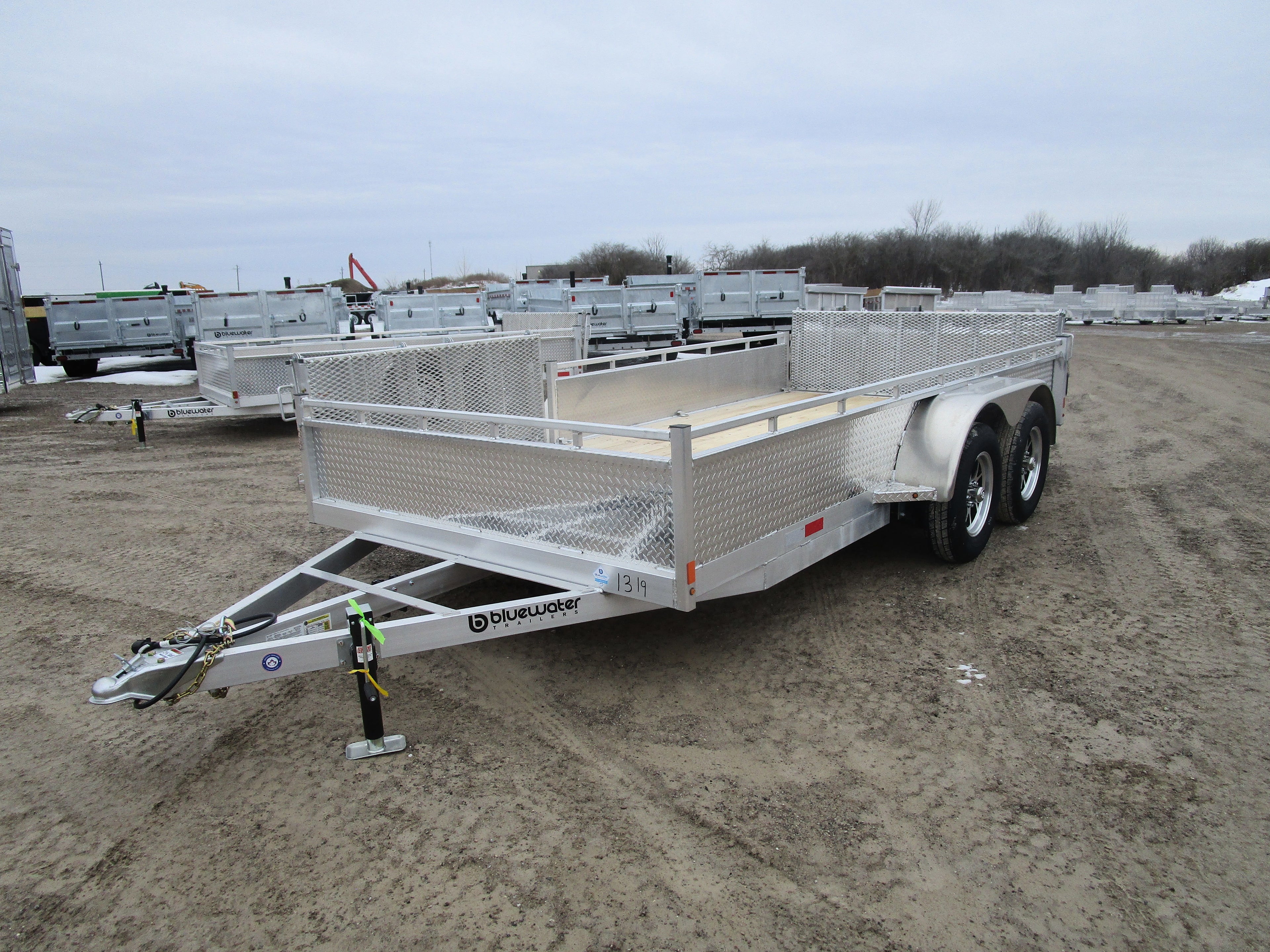 Tandem Axle Single  Side Loader, 15'' Side (Standard)