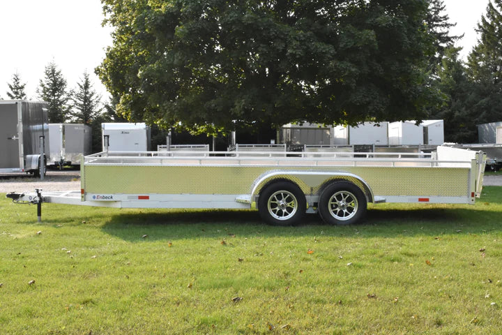 Tandem Axle Landscape Utility Trailer, Standard (3500LBS)