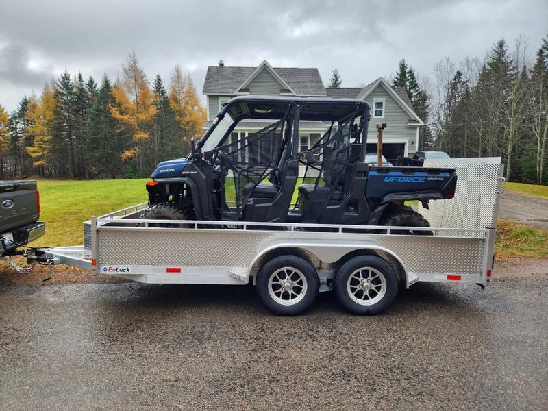 Tandem Axle Landscape Utility Trailer, Standard (3500LBS)